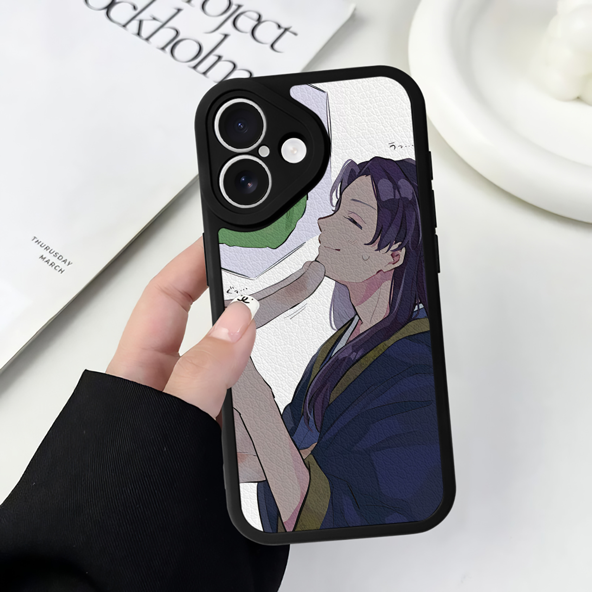 薬屋のひとりごと The Apothecary Diaries 【iPhone 16シリーズ対応】シリコンスマホケース（レザー調） 材質：シリコン